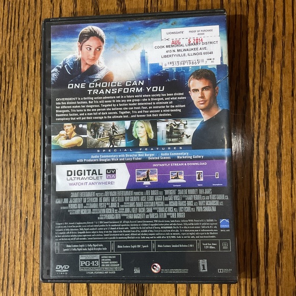 Divergent, Insurgent & Allegiant DVD series - Picture 5 of 9